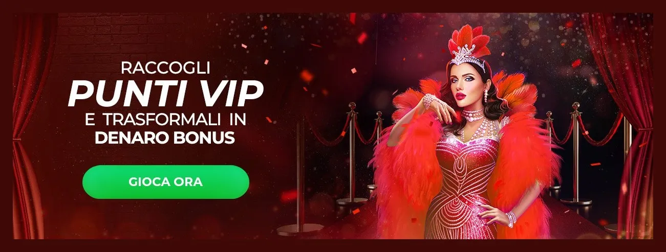 VIP Club: scaglioni fedeltà con vantaggi crescenti a ogni livello.